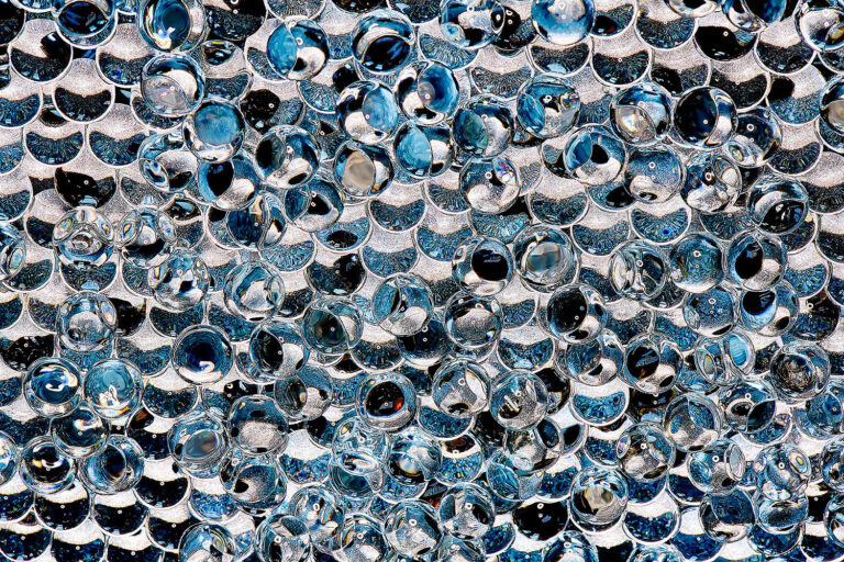 Contemporary Pictorialist Fine Art Photography by Irina Hurme, featuring vibrant spheres and dynamic light reflections. Part of the Galleria Green collection of luxurious, limited edition large-format Fine Art prints.