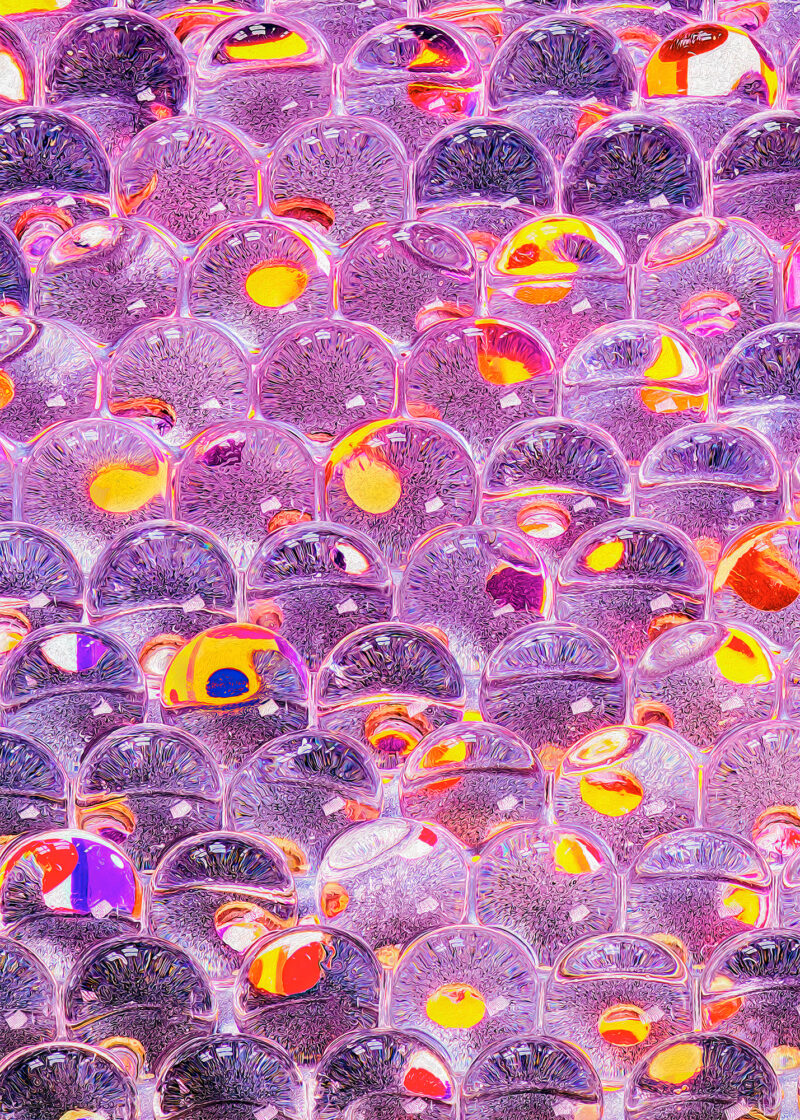 A whimsical Fine Art Photography artwork where reflective surfaces fracture sunlight into a kaleidoscope of vibrant hues. This lively and enchanting abstraction captures the joy of spontaneity and discovery, revealing hidden colors and unexpected forms. Available as a Diasec TruLife® Acrylic Fine Art Print, a Lumachrome® TruLife® Acrylic Fine Art Print or an HD Finish® Metal Fine Art Print — all offering exceptional visual brilliance, durability and gallery-grade quality.