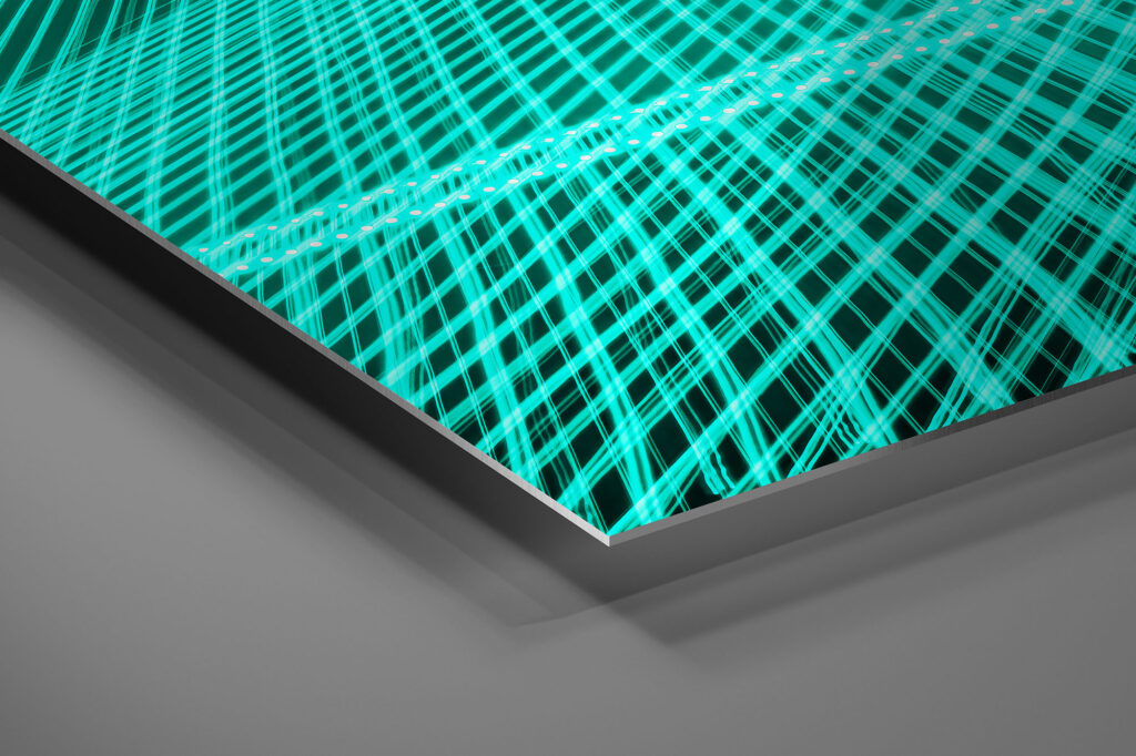 HD Finish® Metal Fine Art Print, Galleria Green.