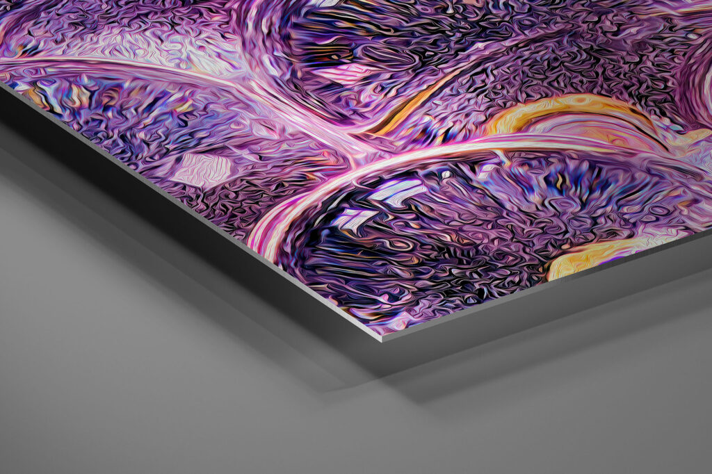 HD Finish® Metal Fine Art Print, Galleria Green.
